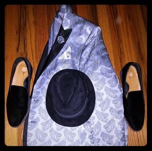 Tallia Men 46L Paisley Blazer/Sport coat